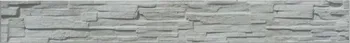Plot Betonová deska soklová jednostranná štípaný kámen 25 x 200 cm