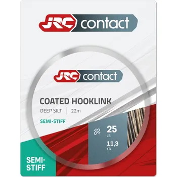 Návazcová šňůrka JRC Contact Coated Hooklink Deep Silt 22m Varianta: COATED HOOKLINK DEEP SILT 25LB 22M