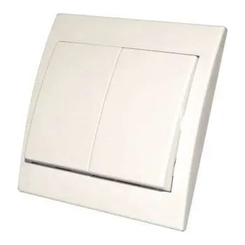 vypínač Vypínač č.5 plochý pod omítku PRAKTIK 4FN 580 02.915 slonová kost