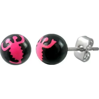 Náušnice Ocelové náušnice - ECU044BA