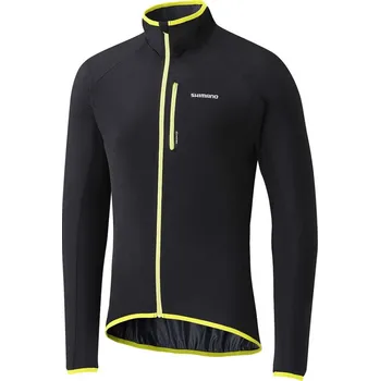 Cyklistická bunda SHIMANO dámská elestastická větrovka, černá, L