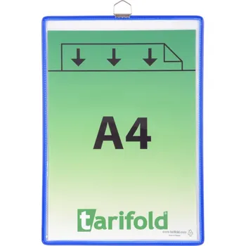 Tarifold Tarifold, ochranné kapsy s očkem A4 na výšku, otevřené shora Varianta: 2 bílá