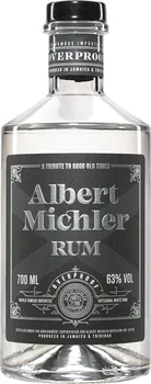 Rum Albert Michler Overproof White Rum 63 % 0,7 l 