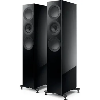 Kef R7 Meta - černý lesk