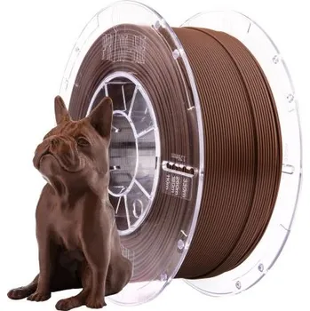 3D tisk Tisková struna 1,75mm hnědá čokoládová, Print-me Ecoline PLA cívka 1kg