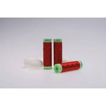 Nit Hedvábná nit, 50m, červená 0504, sartor.cz
