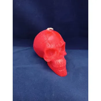 Svíčka Svíčka figurální - Lebka malá červená