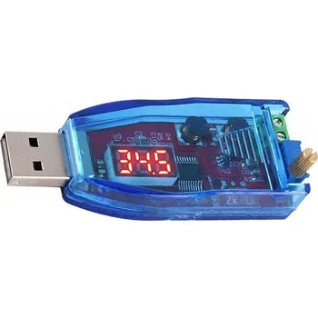 Síťový kabel Napájecí modul, step-down/step-up měnič 5V na 1,2-24V, modul ZK-DP