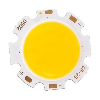 Dioda 5W LED COB dioda 400-450LM teplota světla 3000k Teplá bílá