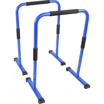 Gorilla Sports víceúčelová bradla, modrá, 68 x 45 x 94 cm