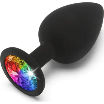 Anální kolík Kolík anální TOYJOY RAINBOW BOOTY JEWEL velký černý - s kupónem KUP15 cena 254 Kč + extra diskrétní expedice
