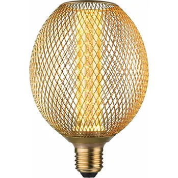 Osvětlení PAULMANN Kovic Glow Standard 230V LED Globe E27 Spiral 4,2W 1800K mosaz 290.89