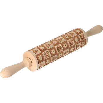 Vánoce Orion Embosovaný váleček na těsto vánoční 6 x 38.5 cm