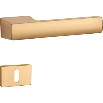 Dveřní kování MP KOVANI MP kování AS - BRISA - RT 7S (mosaz broušená) Provedení: Klika/klika na rozetách