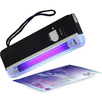 Tester bankovky UV Tester bankovek s popruhem černý