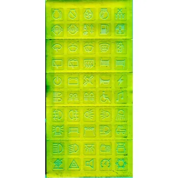 Štítky na vypínače- symboly pro auto