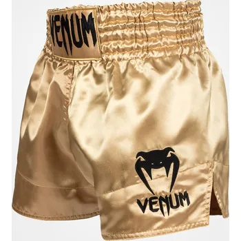 Oblečení pro bojové sporty Muay Thai šortky Venum Classic - Gold/Black Velikost: XXL