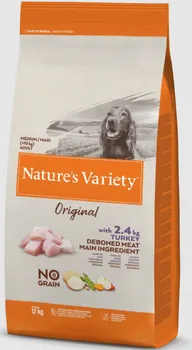 Krmivo pro psa Nature's Variety Original Adult Medium/Maxi Turkey 12 kg
