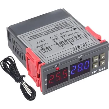 Hadex Digitální termostat STC-3018 12V DC