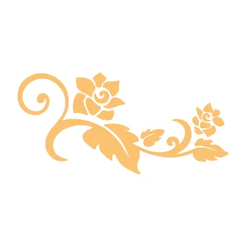 Samolepící dekorace SAMOLEPKA Květina dekor 038 pravá (08 - béžová) NA AUTO, NÁLEPKA, FÓLIE, POLEP, TUNING, VLASTNÍ TEXT, TISK, AUTOSAMOLEPKY.cz, POLEPY, OBRÁZEK, LOGO, SAMOLEPKY