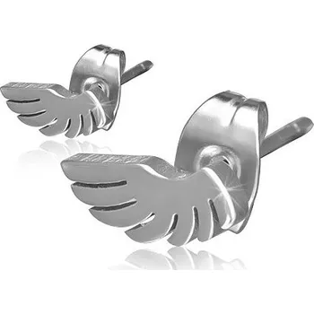 Náušnice Ocelové náušnice – WINGS