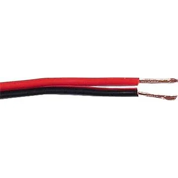 Síťový kabel Dvojlinka 2x0,35mm2 Cu, 22AWG červeno-černá, /CYH 2x0,35mm/