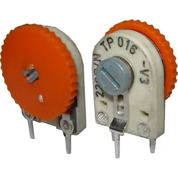 Síťový kabel 680k - TP016, trimr uhlíkový keramický stojatý RM10x5mm