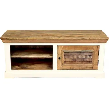 Botník Indický nábytek - Botník Agni 120x50x45 z masivu mango