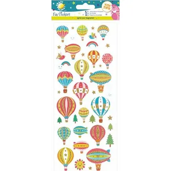 samolepka WEST DESIGN Samolepky třpytivé Balóny