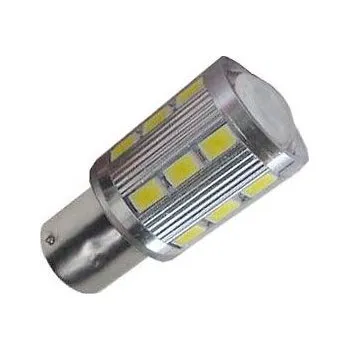 Žárovka Žárovka LED BaY15D 10-30V/6,5W bílá, brzdová/obrysová