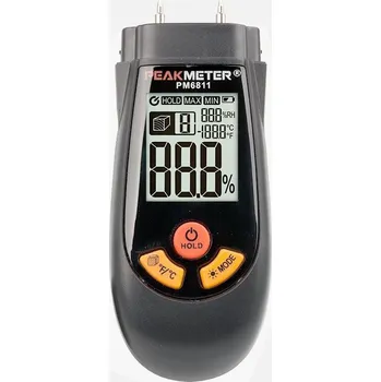 Měřič vlhkosti dřeva - vlhkoměr dřeva PeakMeter PM6811