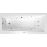 Masážní vana SIKO Idea Plus 170x75 cm BASIC akrylát levá SIKOHMBID170L