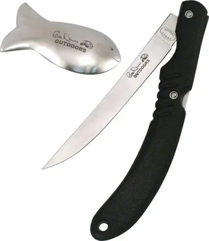 kapesní nůž Bill Dance Outdoors Filetovací zavírací nůž s mýdlem 12,7 cm