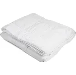 Letní prošívaná přikrývka Dadka STANDARD z dutého vlákna, bílá, 135x220cm, 1200g