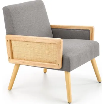 Křeslo Halmar Corfu 63 x 68 x 72 cm hnědé/šedé