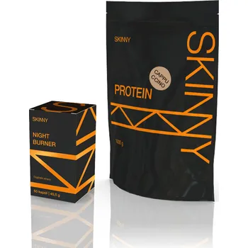 Protein Skinny NIGHT BURNER + PROTEIN dle vlastního výběru Vyberte příchuť proteinu: Cappuccino