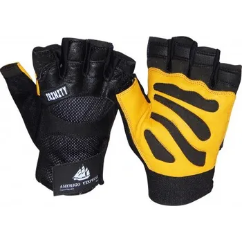 Fitness rukavice Fitness Rukavice Trinity XL Žlutá