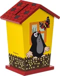Dřevěná kasička - Krteček