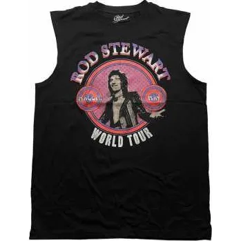 Merch Rod Stewart: Rod Stewart Unisex Vest T-shirt: World Tour (medium) M