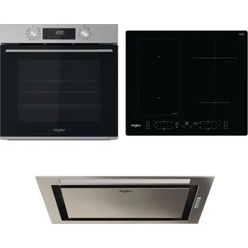 Set domácích spotřebičů WHIRLPOOL OMK58CU1SX + WHIRLPOOL WL B8160 NE + WHIRLPOOL WCT3 64 FLB X