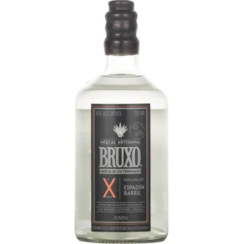 Tequila Bruxo X Barril joven mezcal 0,7L 40% (holá láhev)