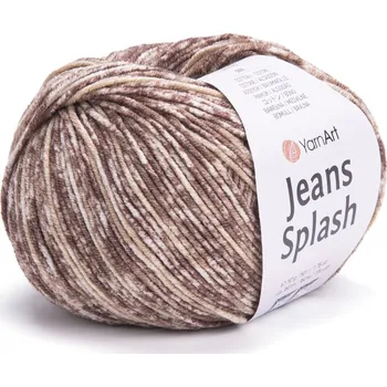 YarnArt Jeans Splash 945 hnědá