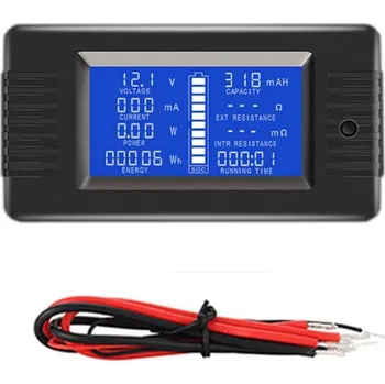 Chytrý tester baterií PZEM013, rozsah 0-200V, 0-10A