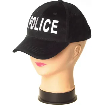 Kšiltovka Dětská kšiltovka POLICE černá (Policejní kšiltovka pro děti, Levné kšiltovky online prodej)