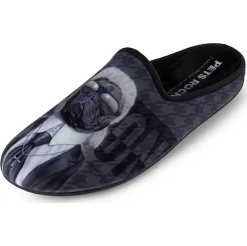 Pánské pantofle Pánská domácí obuv 5566032 SHOESY šedá Barva: šedá, Velikost: 44