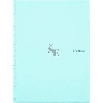 Desky A4 SPORO boční kapsa PASTELINI zelené 5-426