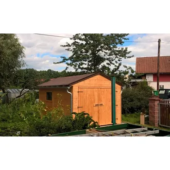 Přístřešek na auto Dřevěná garáž III