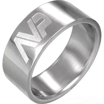 Prsten Ocelový prsten - RRR072BA 63