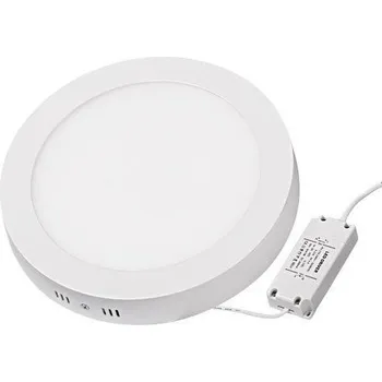 Podhledové světlo LED 24W, 300mm, 6500K, 230V/24W, přisazené, bílé