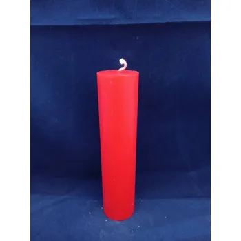 Svíčka Svíčka úzká střední červená